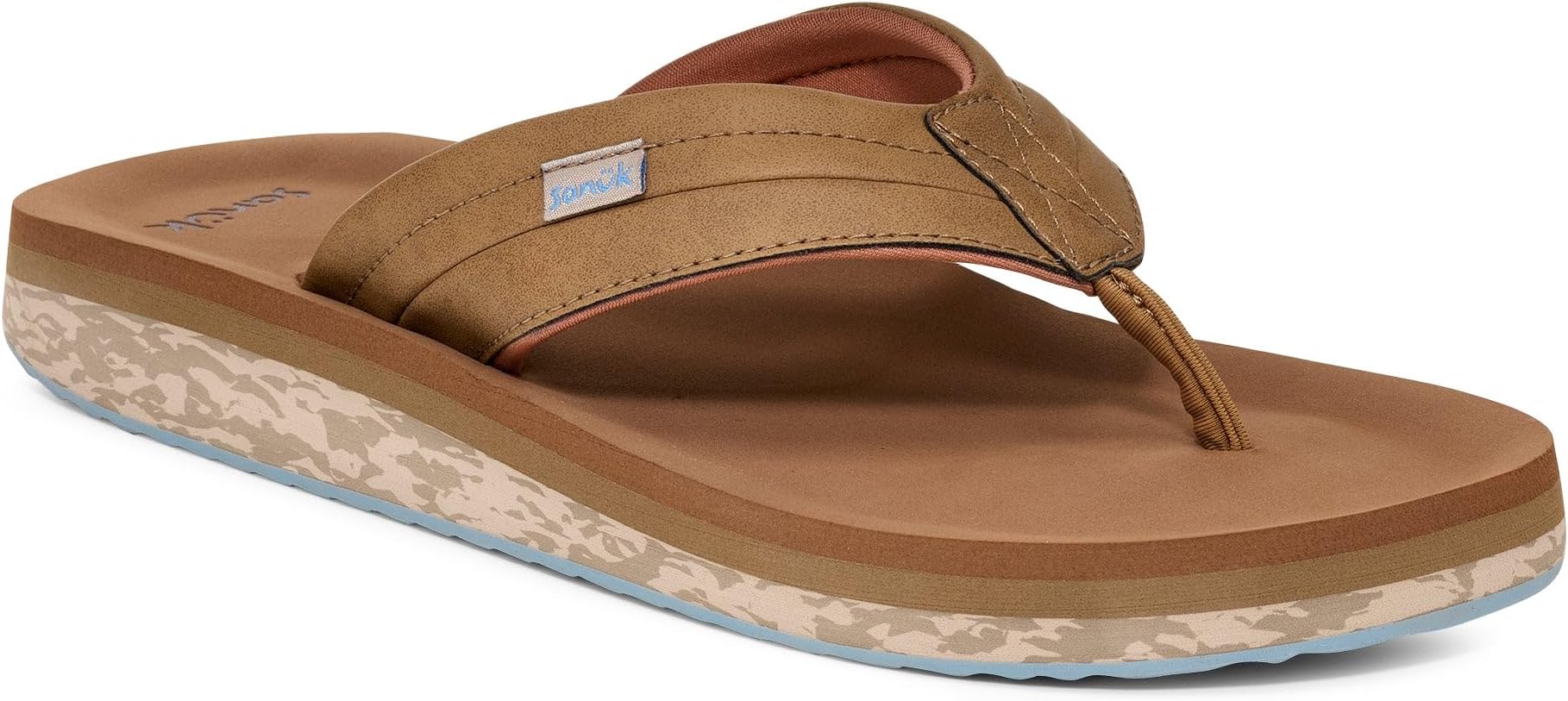 Mens Tide Rush | Flip Flops for Men | Mens Sandals | Beach Sandals | Supportive & Lightweight | Comfort Footbed