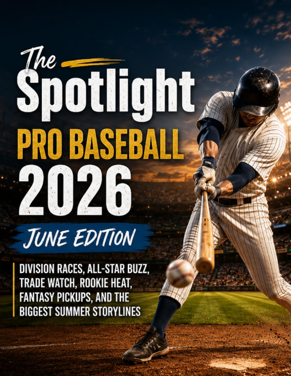The SPOTLIGHT PRO BASEBALL 2026 JUNE EDITION: DIVISION RACES, ALL-STAR BUZZ, TRADE WATCH, ROOKIE HEAT, AND FANTASY PICKS