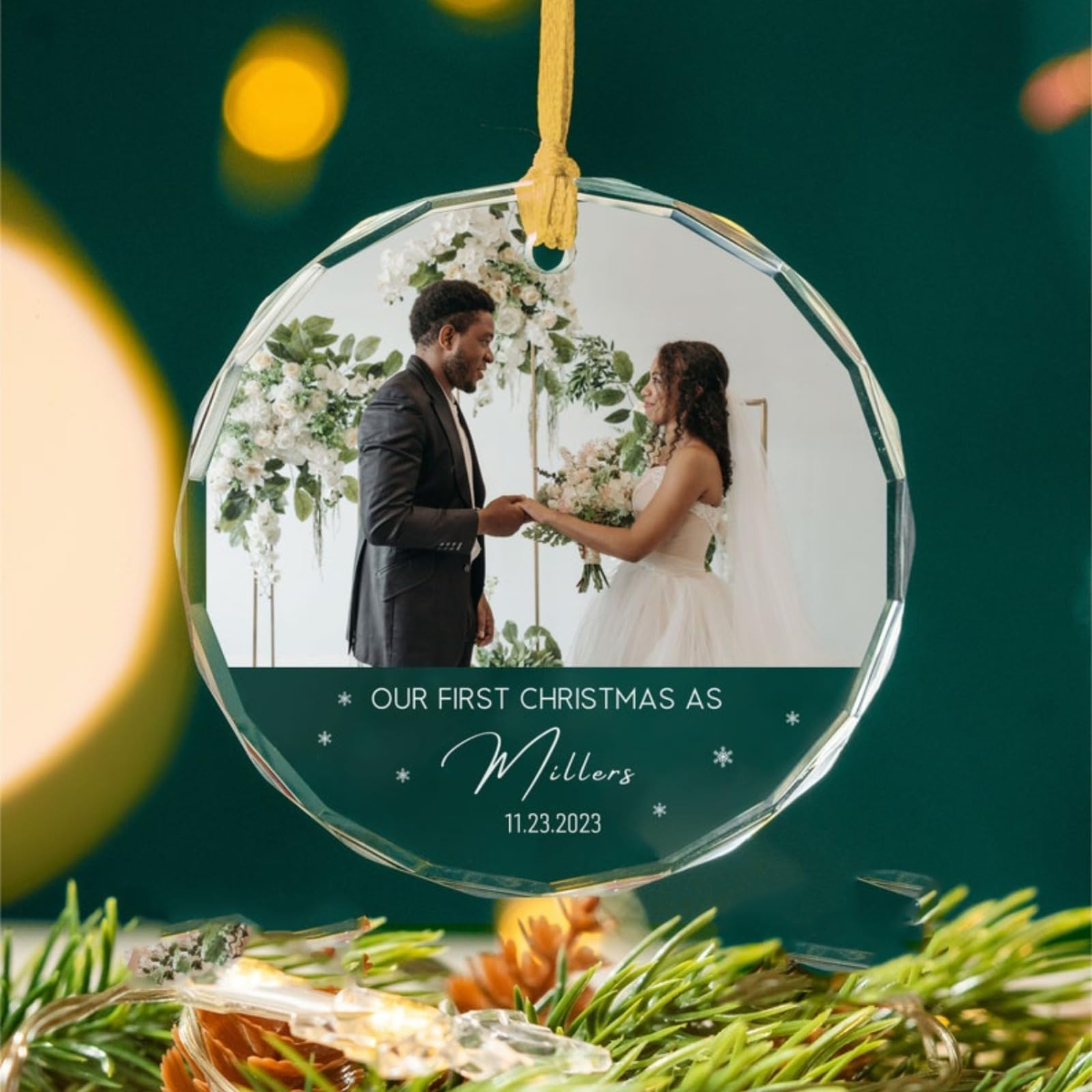 Personalization Mall Our First Christmas Married Couple