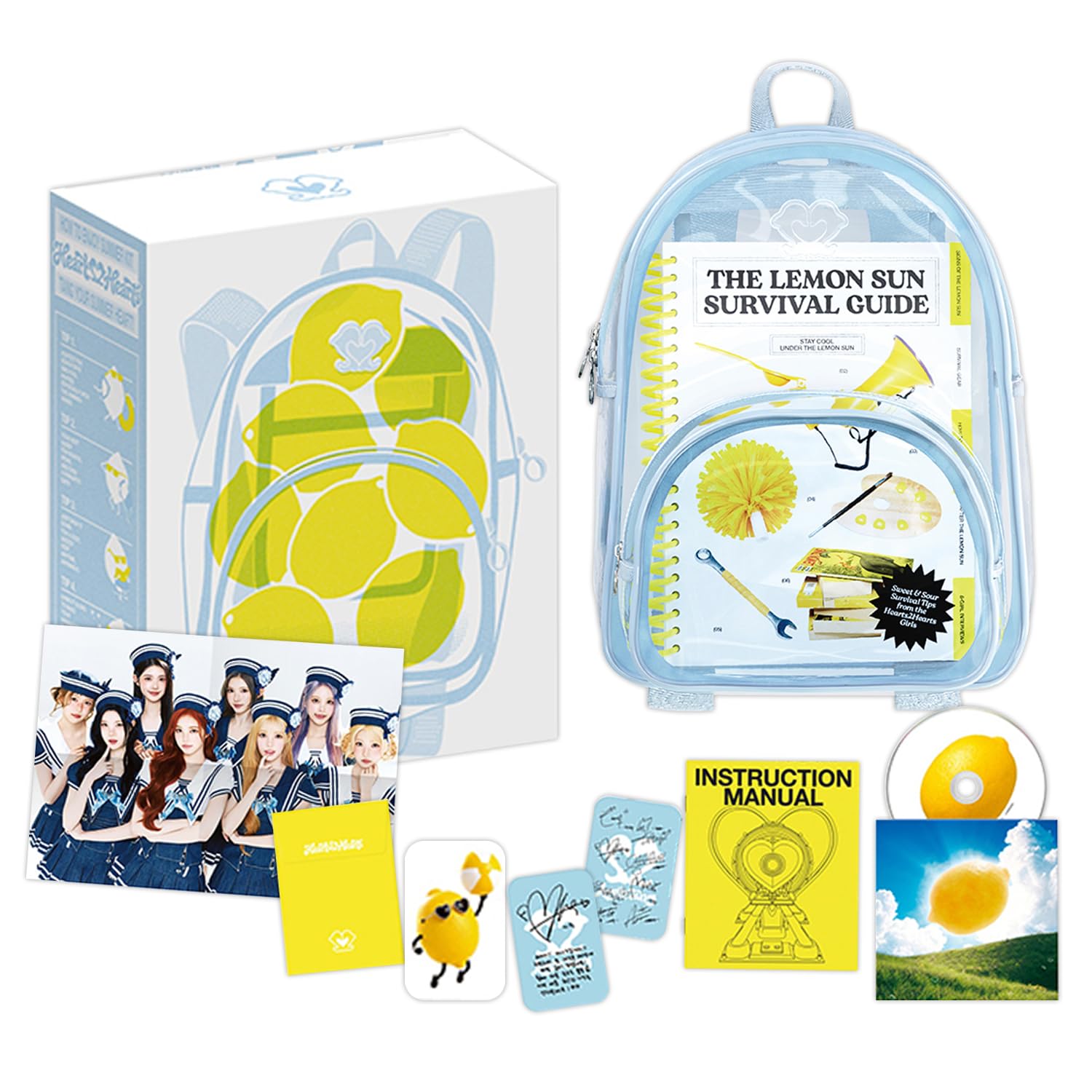 Lemon Tang 2nd Mini Album [Summer Kit Ver.] + 4 Extra Photocards