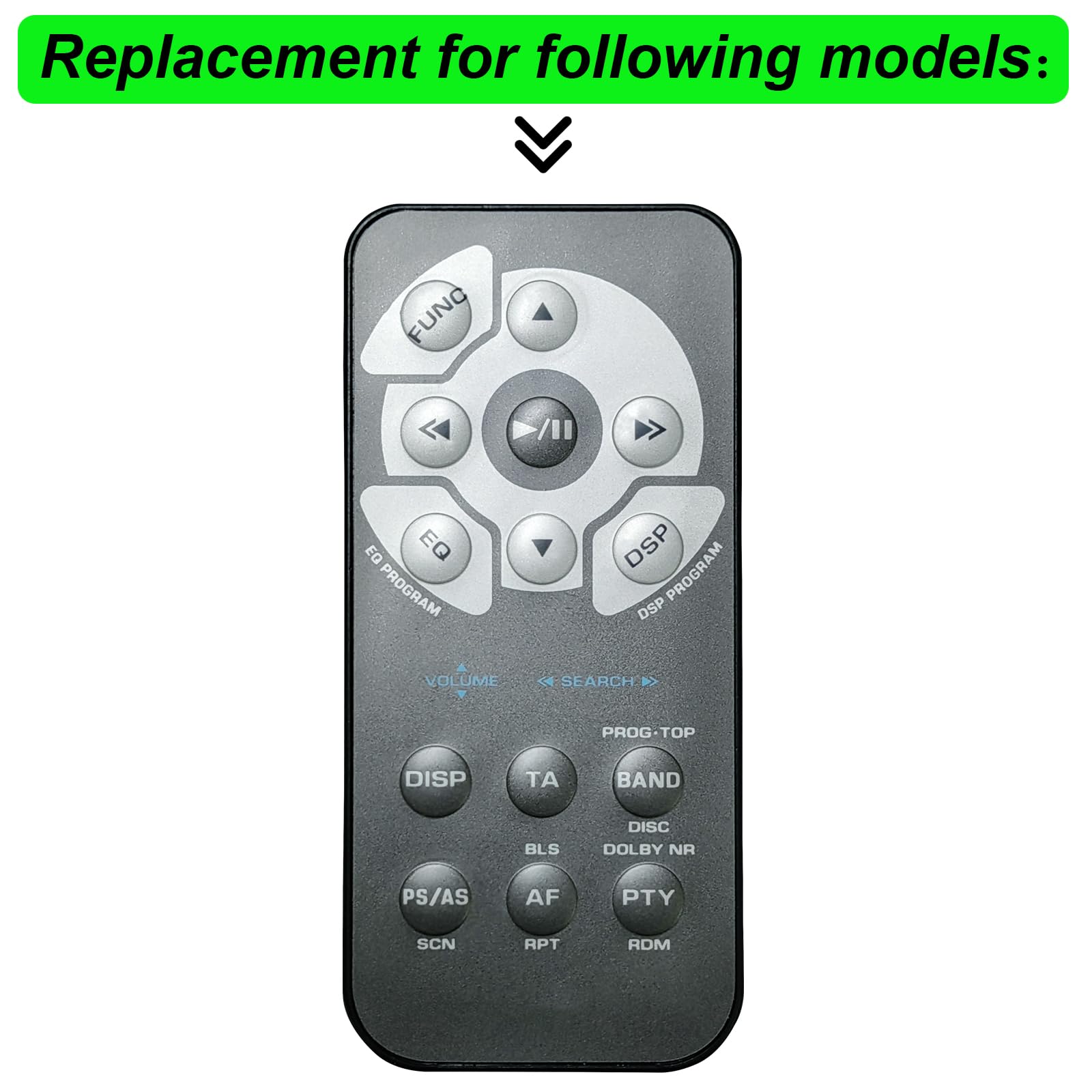 Amazon.com: Replacement Remote Control for Clarion Car Audio Video