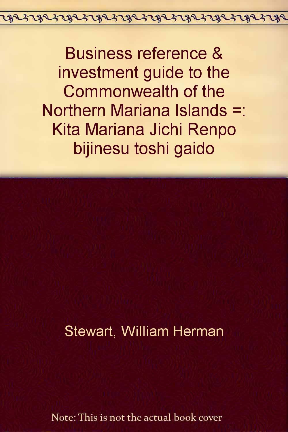 Business reference & investment guide to the Commonwealth of the