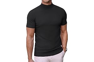 Sophisticated Mock Turtle Neck Undershirt: Elevate Your Wardrobe