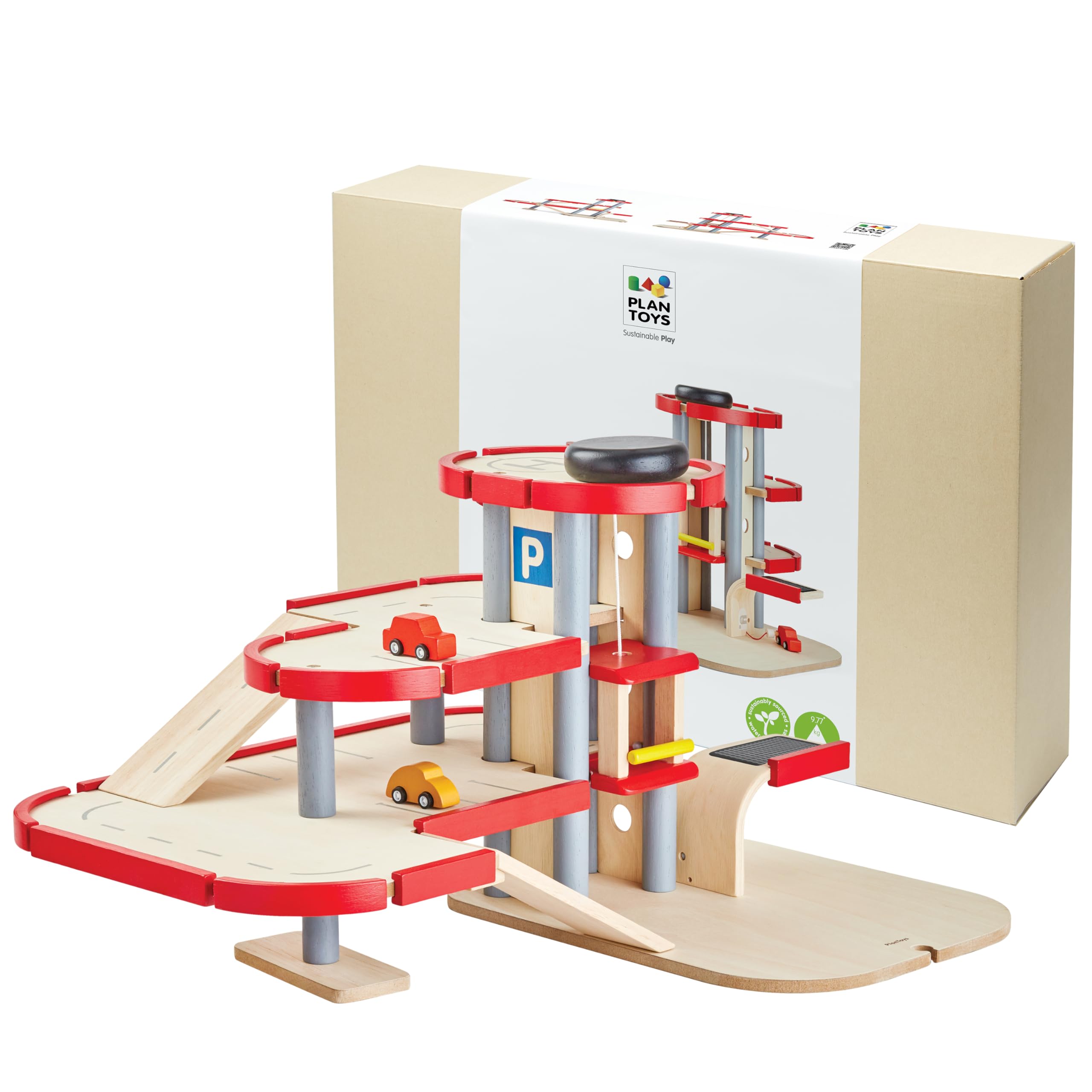 Amazon.co.jp: PLANTOYS JAPAN 6271 Parking Garage 3 : Toys & Games