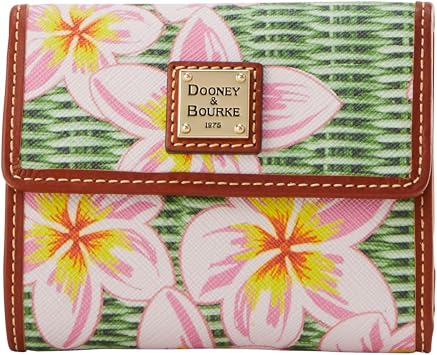 Dooney & Bourke Plumeria Small Flap Wallet