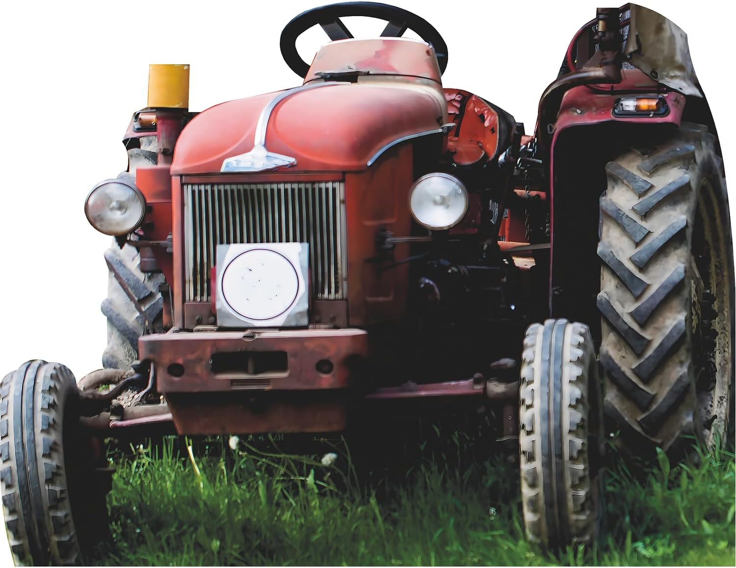 SS11120 Old Farm Tractor Country Western Stand in Cardboard Cutout Standee Standup