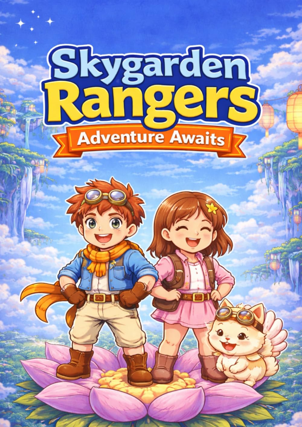 Skygarden Rangers: Adventure Awaits: A Fantasy Adventure Coloring Book for Kids Ages 5–9