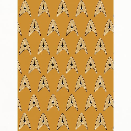 Miniatura 2 de CafePress Star Trek Pattern Command Gold Standard Size Playing Cards