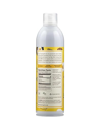 Vista 23 de La Tourangelle espray multiuso para cocinar, sin gluten, antiadherente, sin sustancias químicas ni gases propelentes, aceite de cocina en espray