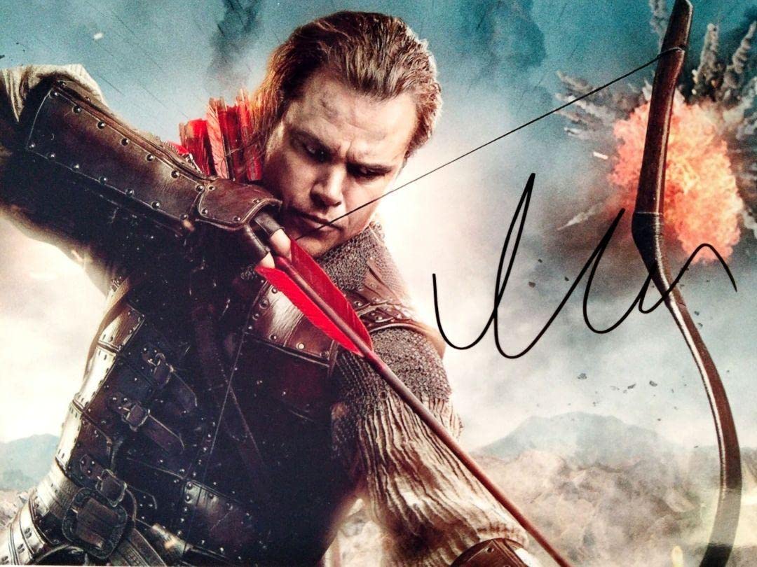 Amazon.co.jp: マットデイモン直筆サイン入り超大型写真…グレート  