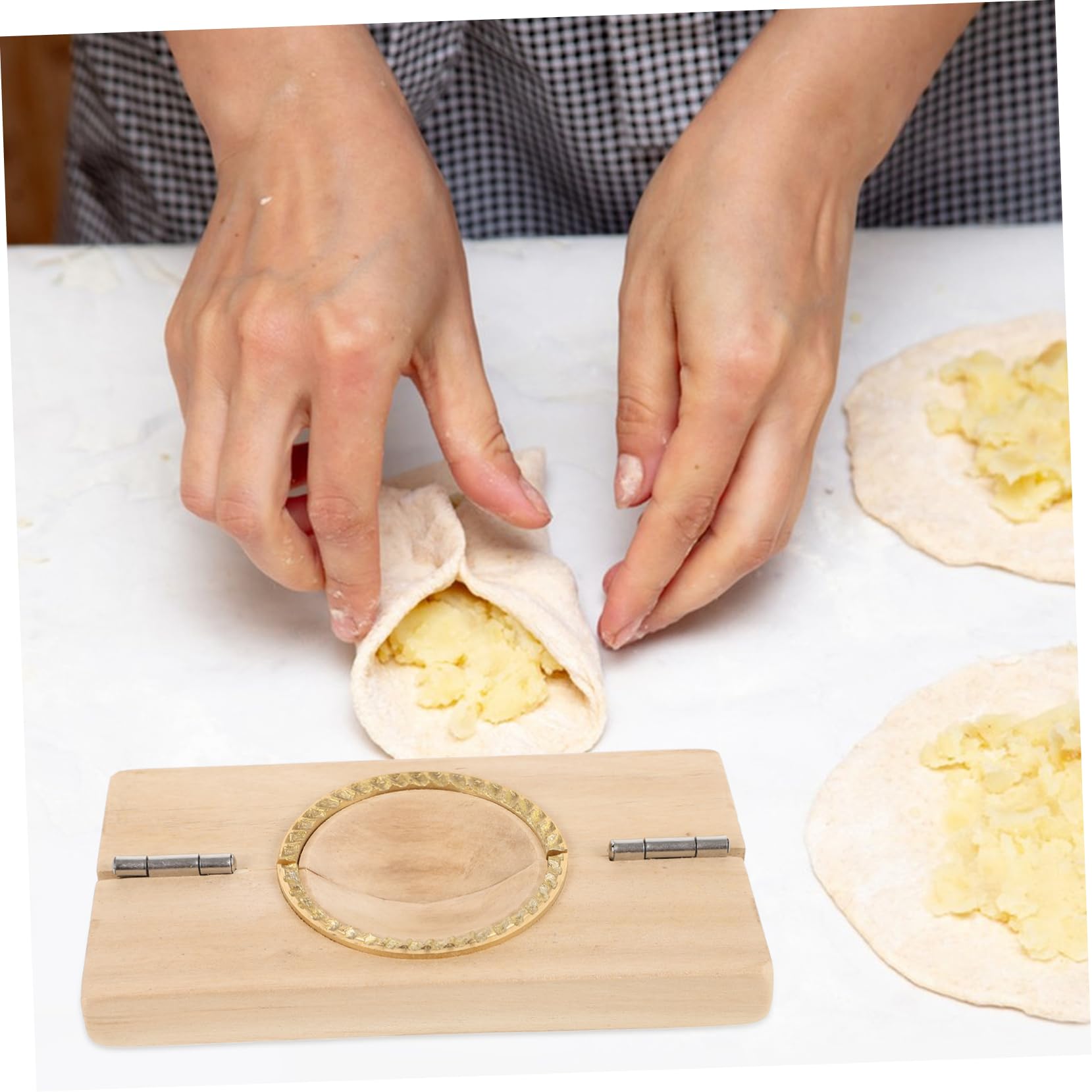 ABOOFAN Professional Dumpling Maker Kit Compact Dumpling Molds Safe and Practical for Daily Use