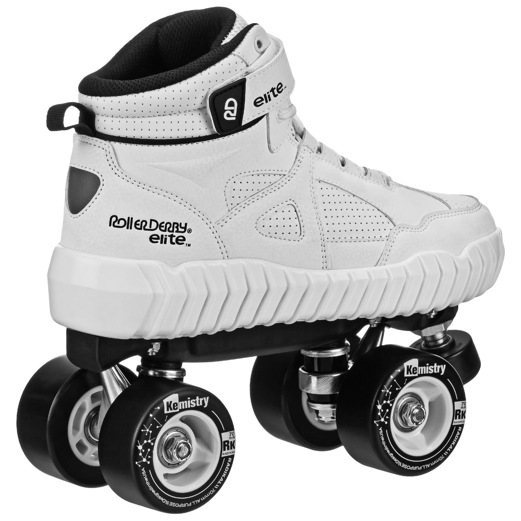 Roller Derby Elite Glidr Sneaker Skate, Rot/Schwarz, Größe 39/40