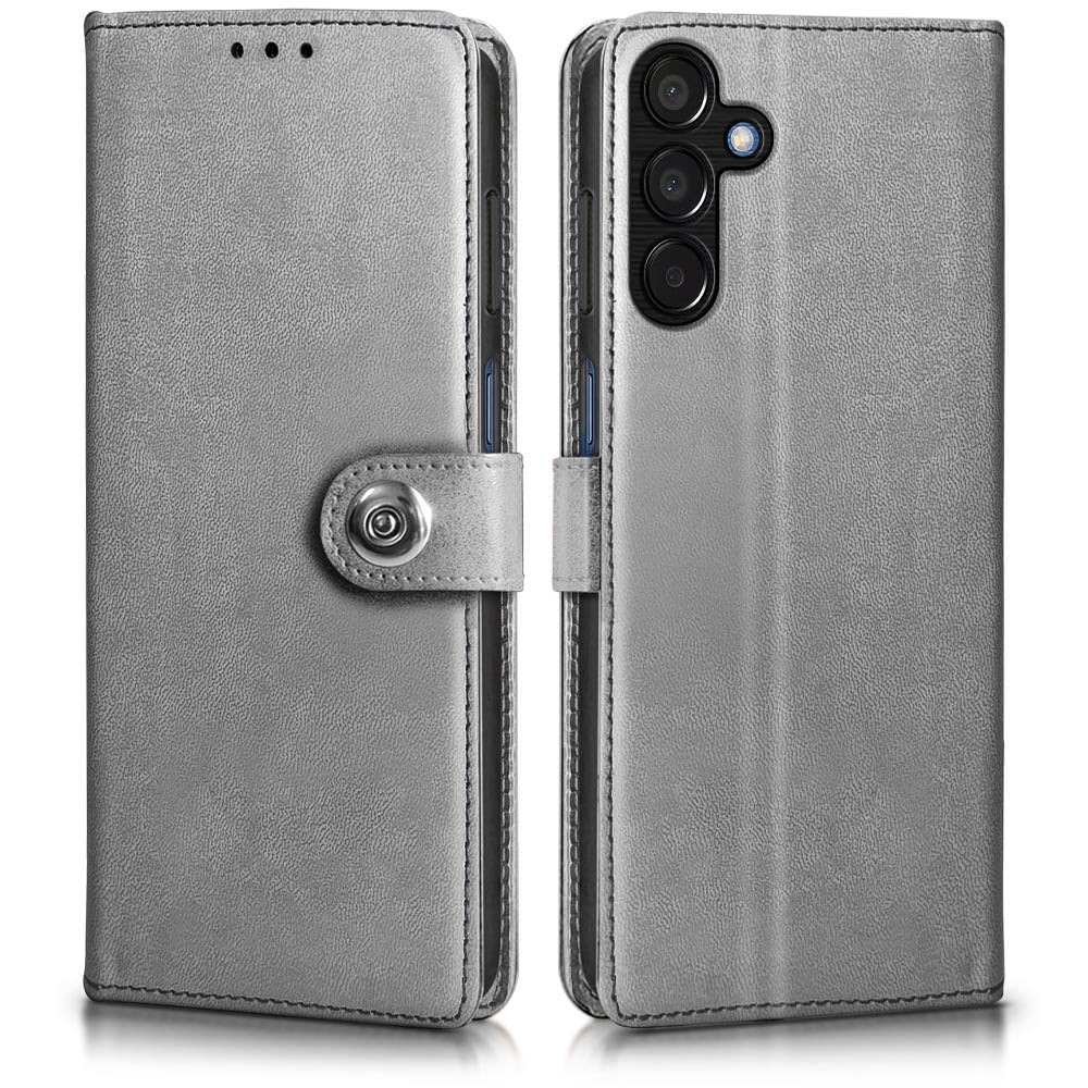 WOW IMAGINE Shock Proof Flip Cover Back Case for Samsung Galaxy M35 5G (Magnetic Button Flip Case | Wallet Pockets & Stand | Leather Finish | Stone Grey) (B0D9K7DNLP) Amazon Price History, Amazon Price Tracker
