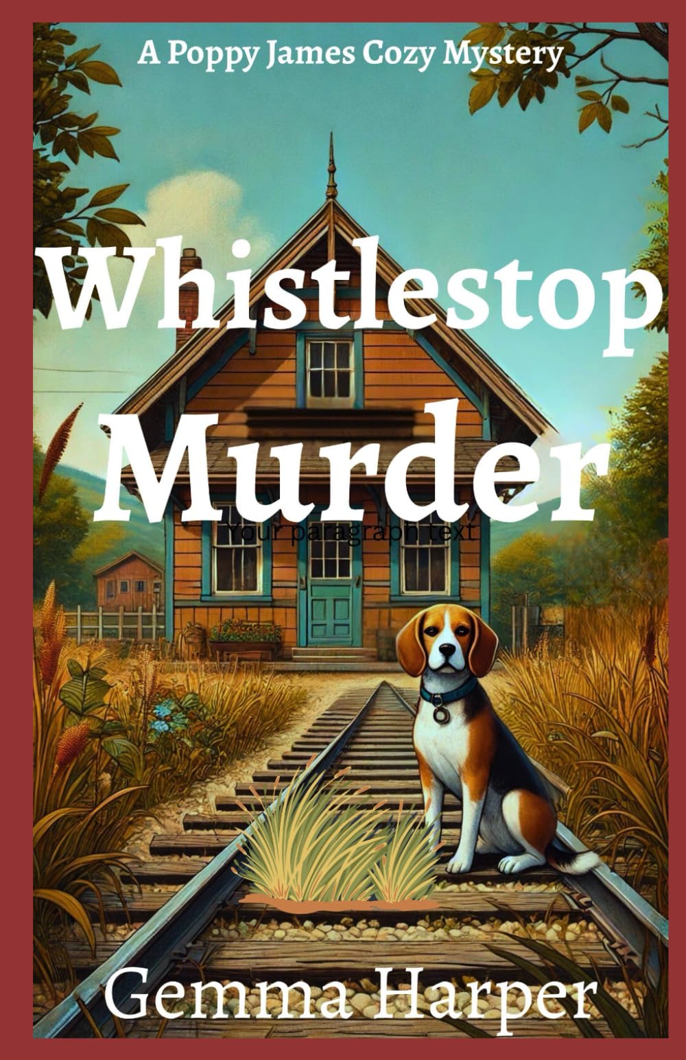 Whistlestop Murder: A Poppy James Cozy Mystery