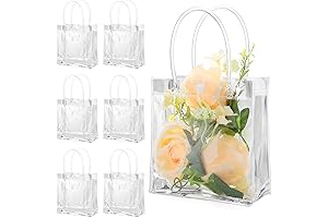 Clear Plastic Gift Bags for Effortless Festive Wrapping