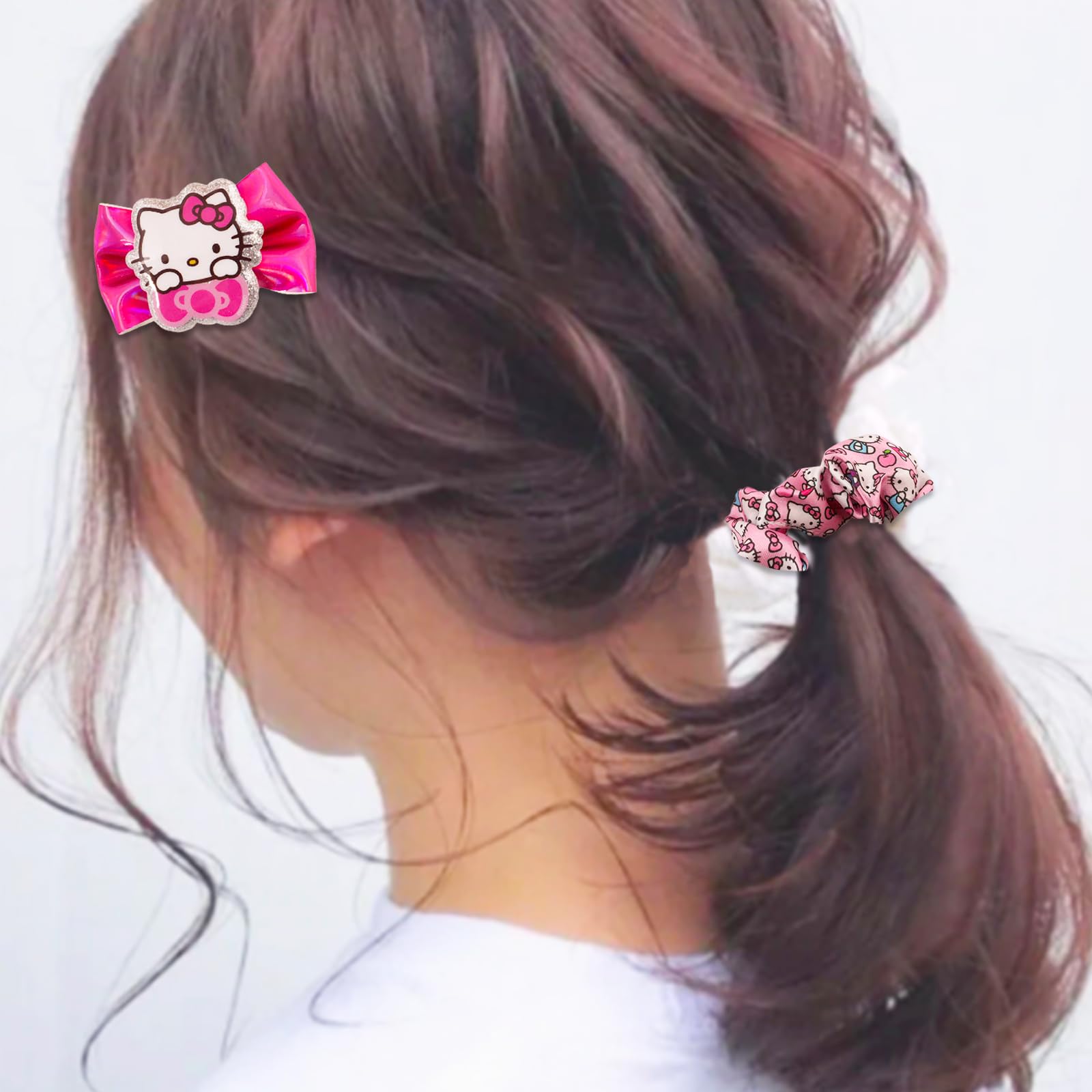 Amazon.com : Hello Kitty Hair Accessories Set for Kids 