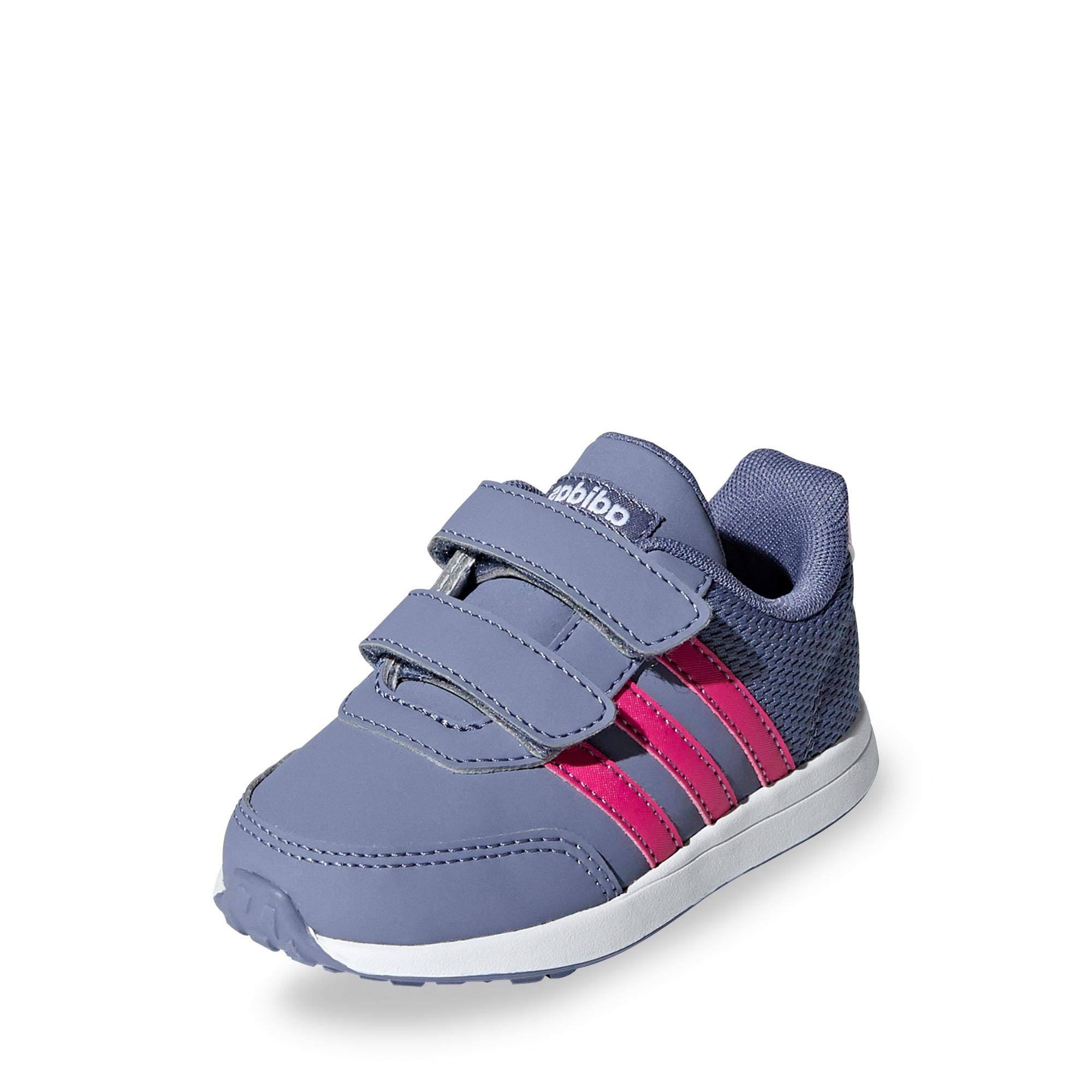 adidas Unisex Baby VS Switch 2 CMF Inf Sneaker, Niebieski Raw Indigo Real Magenta True Pink 0, 24 EU