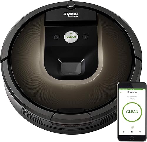 iRobot Roomba 980 Robot aspirador con conectividad Wi-Fi + 1 pared virtual adicional incluida