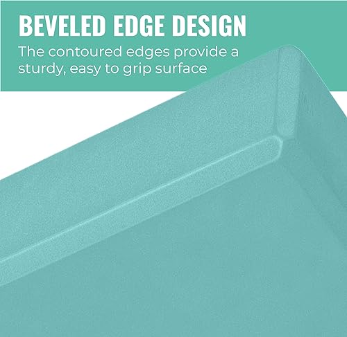 Miniatura 2 de Bloque de yoga de 3 pulgadas, paquete de 10 bloques de yoga de espuma EVA a granel, ladrillo de yoga firme y de apoyo, espuma de equilibrio para