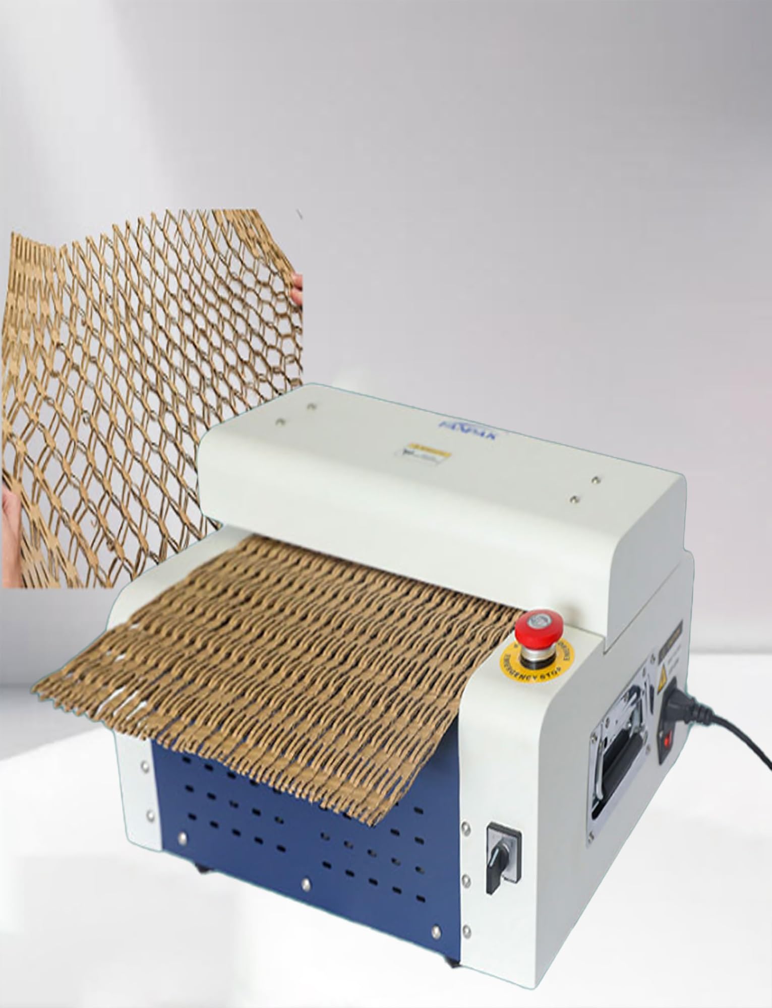 JXYQ Cardboard Shredder Machine for Waste Recycling, Transforms Cardboard into Eco-Friendly Packing Material, Efficient Cutting for Cardboard and Paper Waste