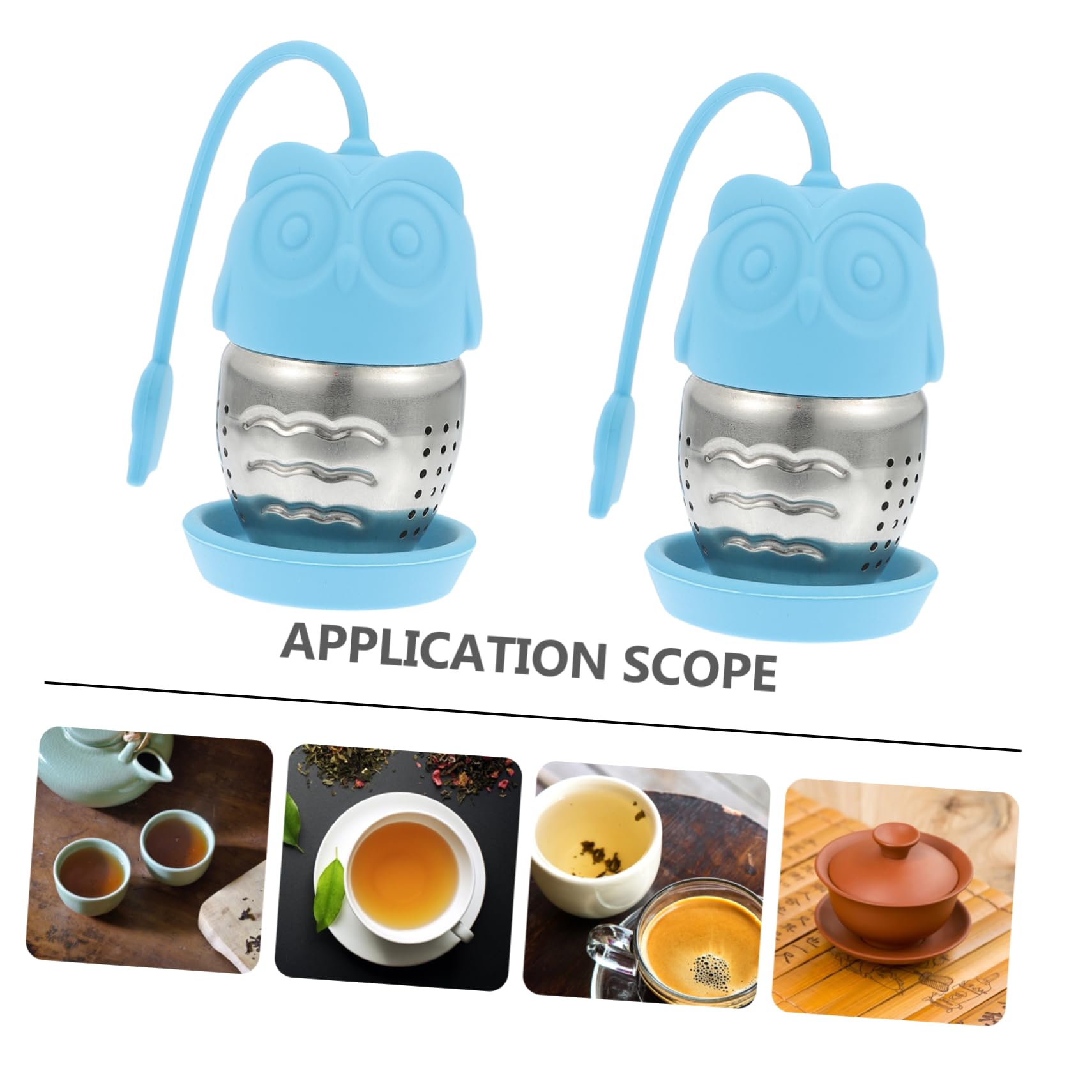6pièces Infuseur à Thé Silicone Réutilisable Lot De Filtre à Thé Délicat Et Résistant Accessoire Pour Tasses Et Théières