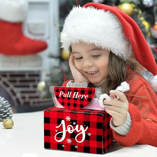 Miniatura 6 de 9 Pcs Christmas Money Dispenser and 9 Pcs Gift Bag Set Christmas Cash Gift Boxes with 200 Transparent Bill Holders for Gifting Money Kids Christmas