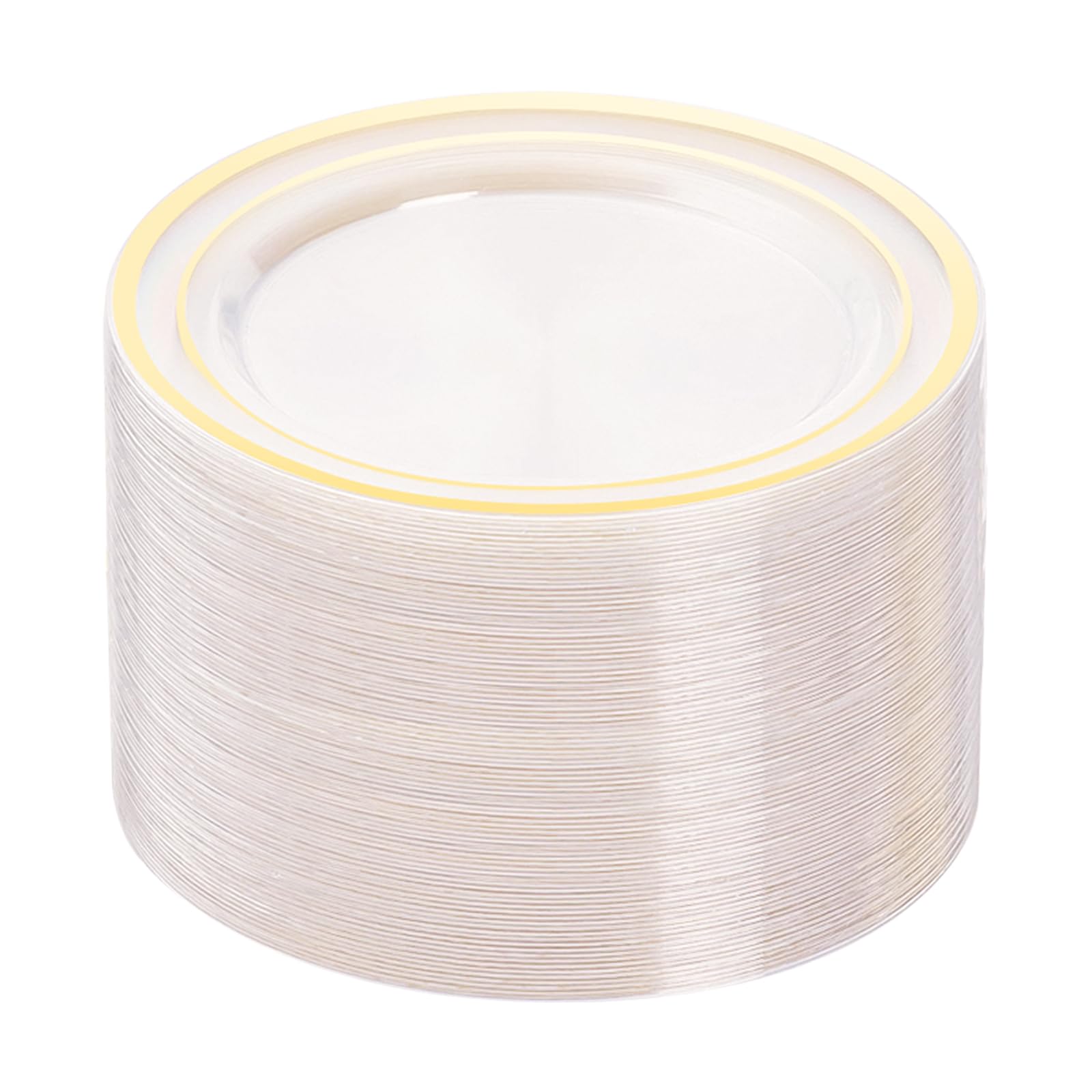 Silver Disposable Plates - 100 Pack -14