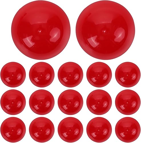 Miniatura 1 de ERINGOGO Juego de bingo, 25 bolas de lotería, bolas huecas para rifas, bolas de bingo de plástico de repuesto de tamaño Pong, para bolas de dibujo