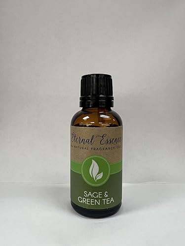 Miniatura 6 de Aceites aromáticos totalmente naturales, salvia y té verde, 1.0 fl oz