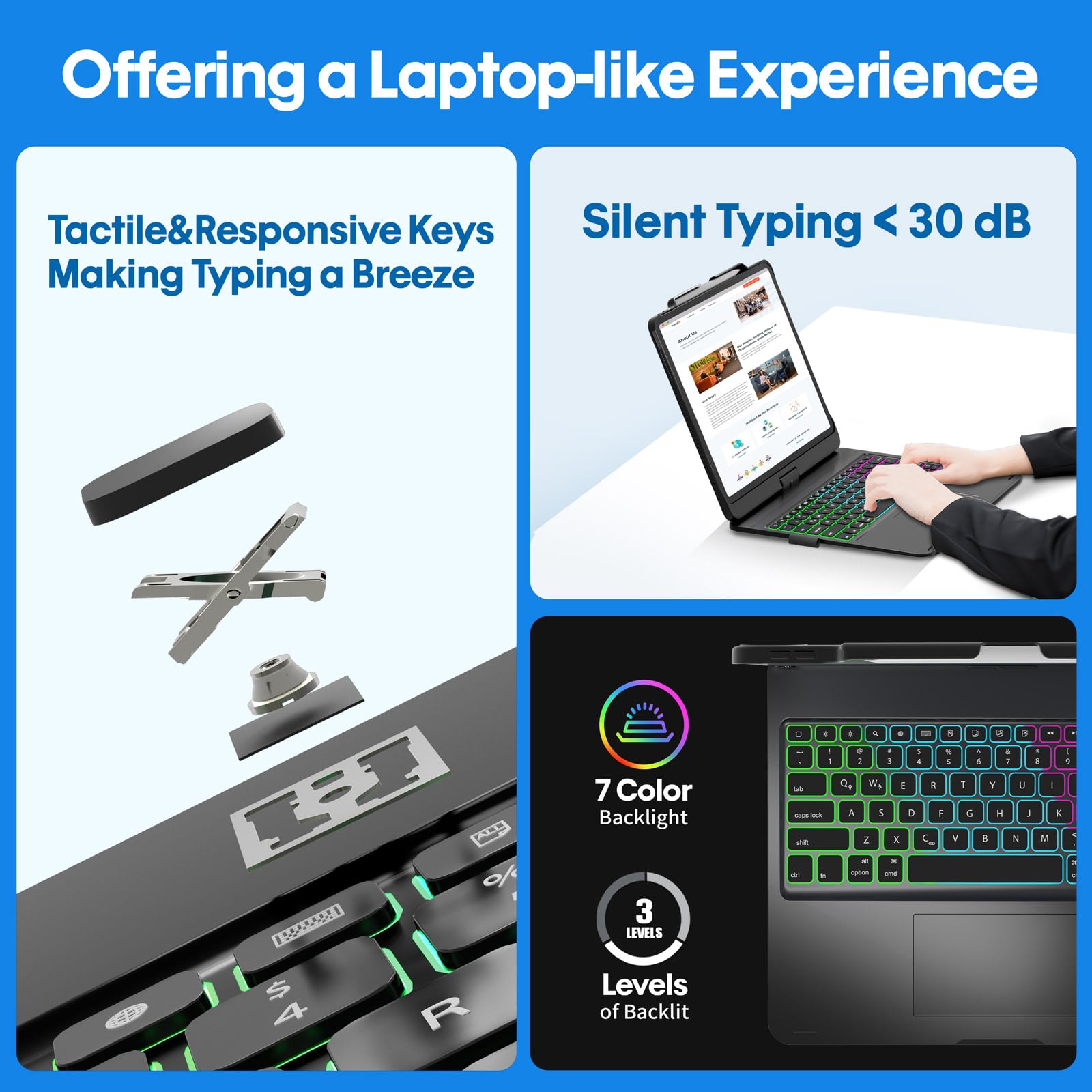 iPad 【Ash】 Logitech Combo Touch for iPad Pro 12.9-inch (5th and 6th gen