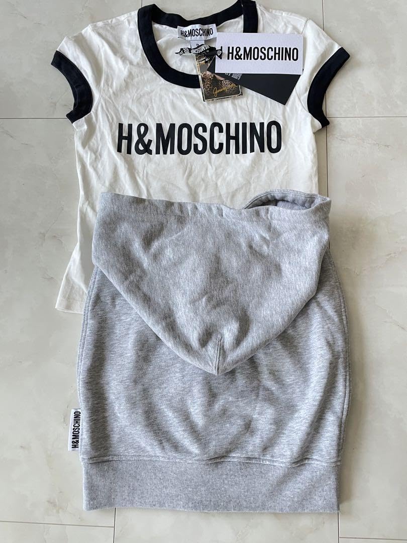 Amazon.co.jp: H&M モスキーノコラボ パーカーデザイン スカート 