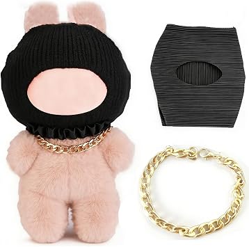 Clothes for 17cm Doll Outfit - Funny Dress Up Accessories Set NO Doll Cool