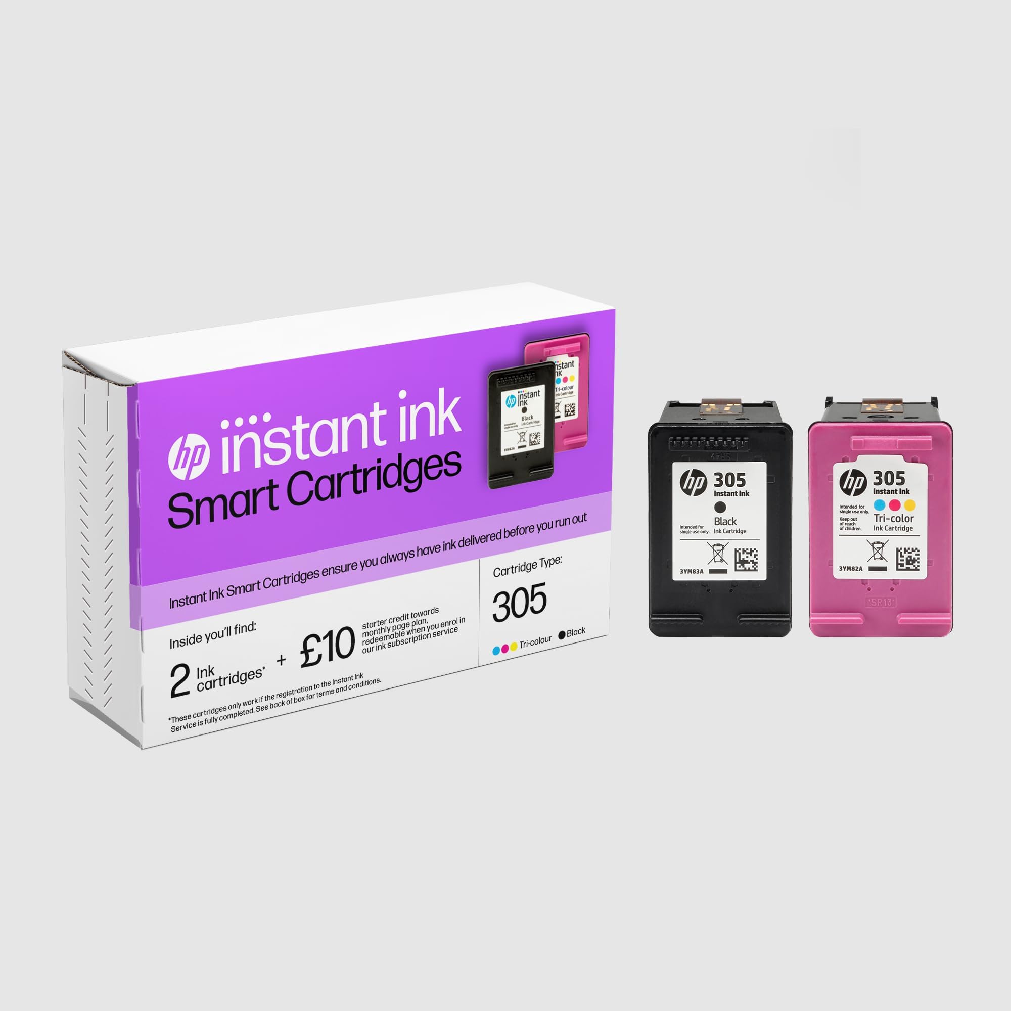 HP 305 Instant Ink Boîte d'abonnement à Encre Noire et Tricolore — free download