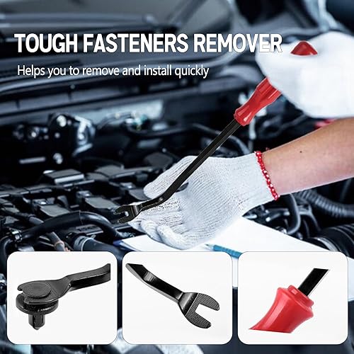 Miniatura 4 de Surtido de clips de retención de empuje con 4 tamaños compatibles Honda Acura Accord Civic Fender Liner Bumper Reemplazo 91501-TR0-003,