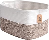 Vista 19 de Goodpick Contenedores de almacenamiento en forma de cubo – Cestas de estante para toallas, libros y ropa, contenedores de almacenamiento de armario