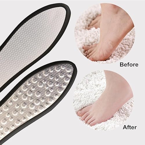 Miniatura 3 de Lima de pie de doble cara, raspadora de piel muerta dura, removedor de callos pedicura, herramienta de rectificado más suave (azul)