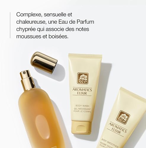 Clinique Aromatics Elixir Eau De Parfum | Parfum Culte | Notes de Rose Bulgare, Ylang-Ylang, Patchouli, Jasmin + Vétiver, 100 ml - 4