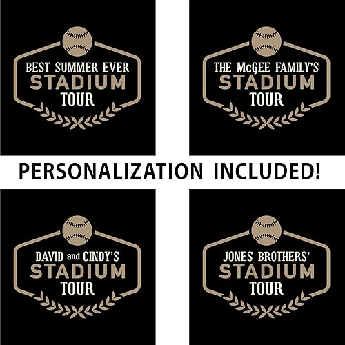 Vista 23 de HolyCowCanvas Personalized Canvas Baseball Stadium Map Tracker with Push Pins, Parks Bucket List, Customized Baseball Gift Stadiums Push Pin USA