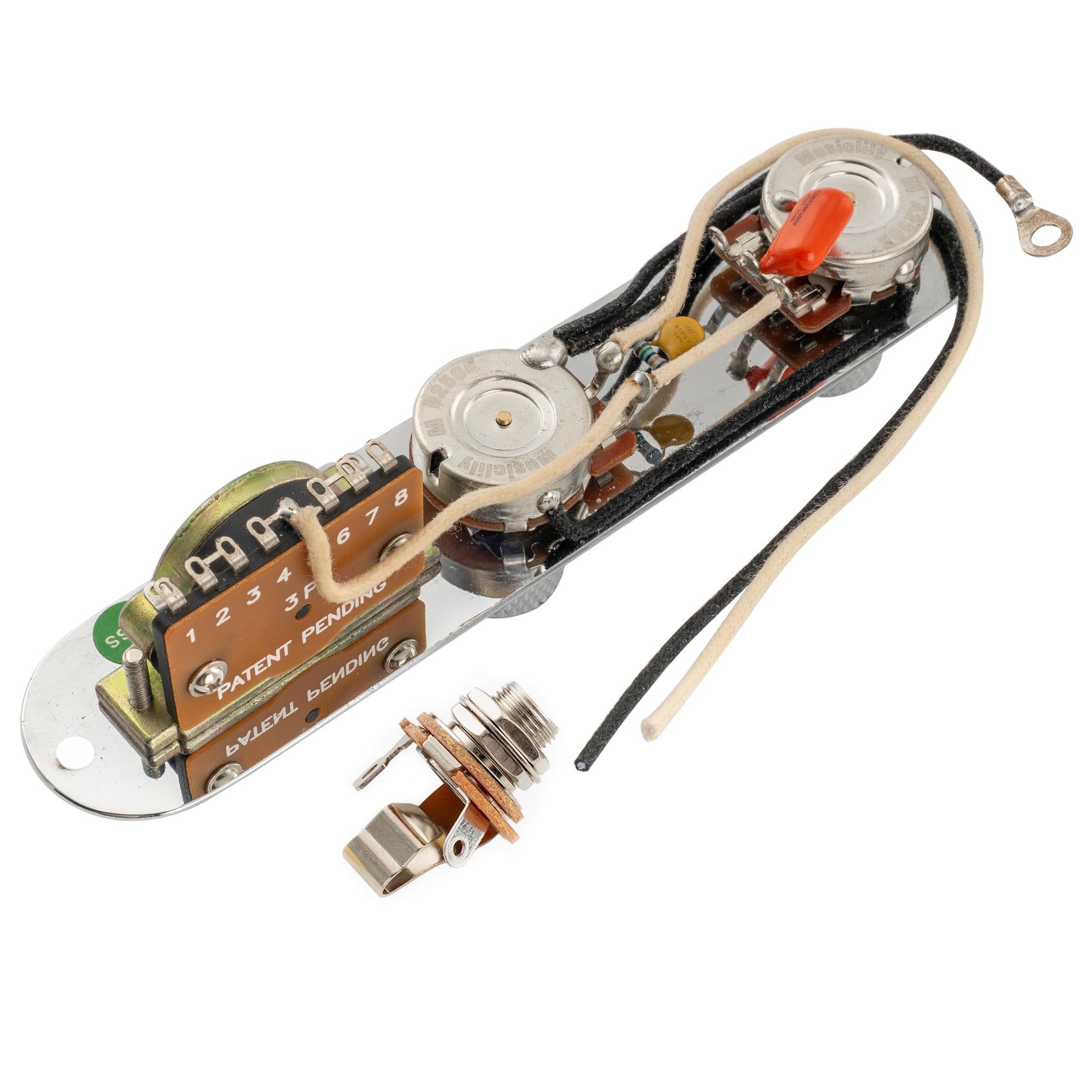 Amazon | Musiclily Pro テレキャスター用配線済みコントロール