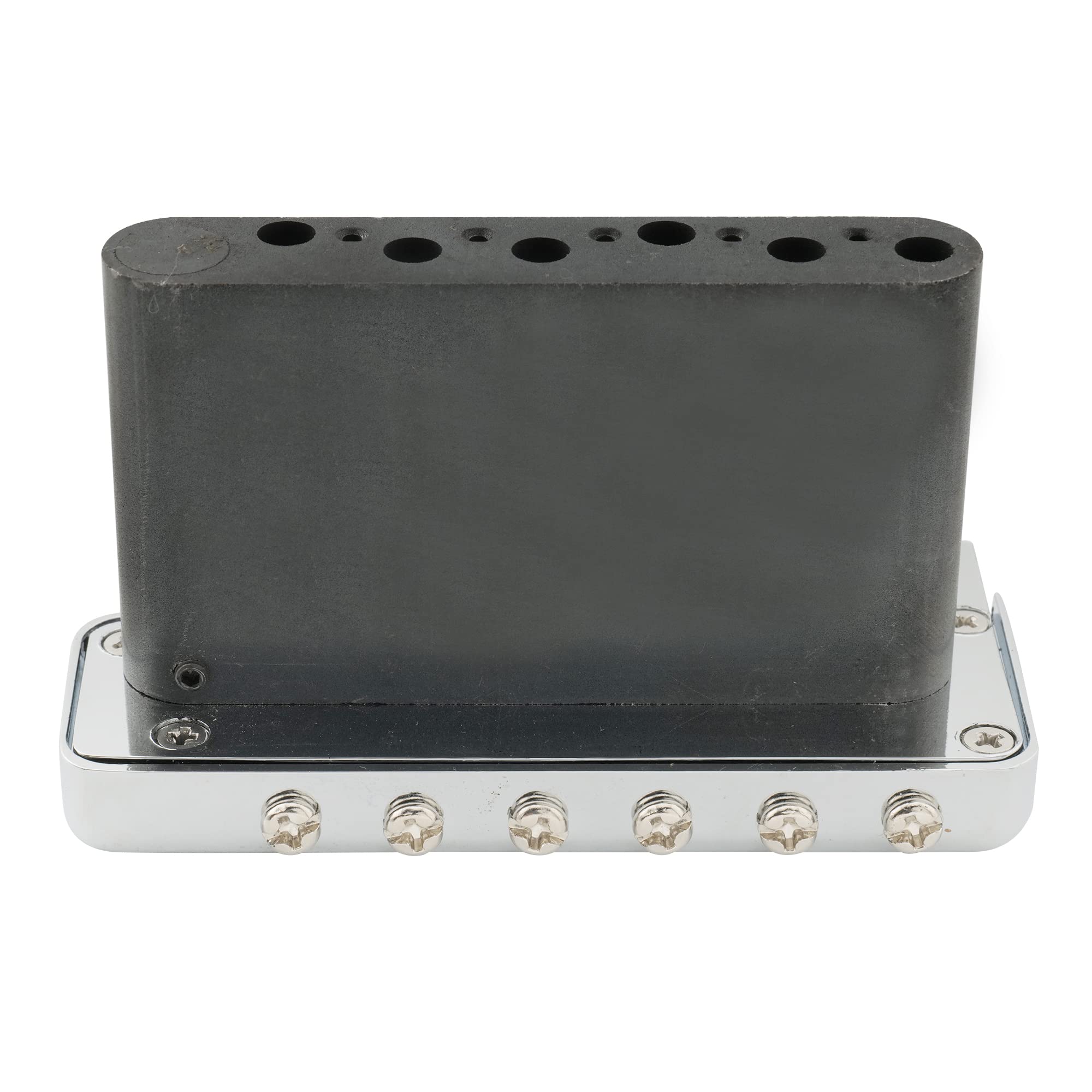 Wilkinson WVPC-SB 54mm Mostek Tremolo 6 śrub Stali Nierdzewnej Siodełka Stalowy Blok do Gitary Elektrycznej Import Strat i Japan Strat, Chrom | Blok stalowy, do gitary elektrycznej Import Strat/Japan Strat Style