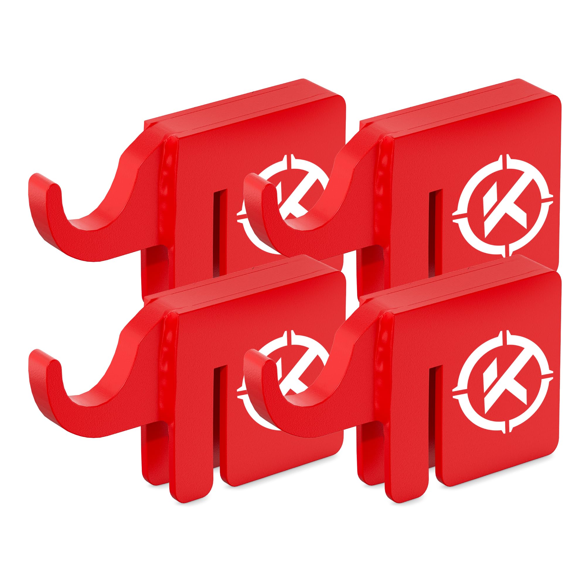 KRATE Tactical Patriotic Elephant T-Post Target Hanger (4 Pack) - Easy Assembly - Built to Fit on Standard T-Post