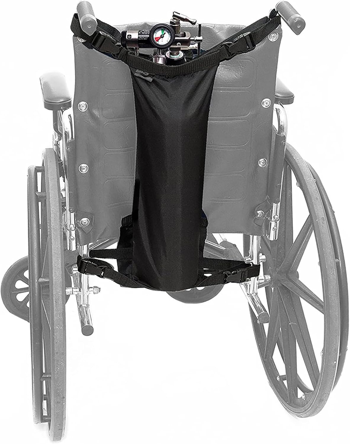 Oxygen Tank Holder for Wheelchair Accessories Organizer