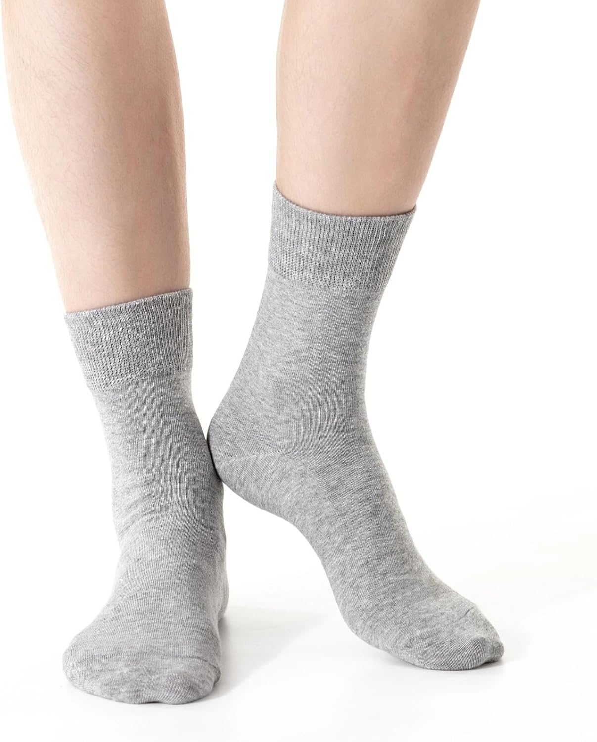 Losa Kute Super Soft Crew Socks Cozy Causal Athletic Socks 6 Pairs - Image 2