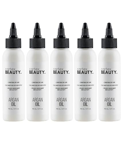 Cortex Professional Recambio de aceite de argán para alisadores de pelo de vapor Recambio de aceite de argán marroquí de calidad de salón para