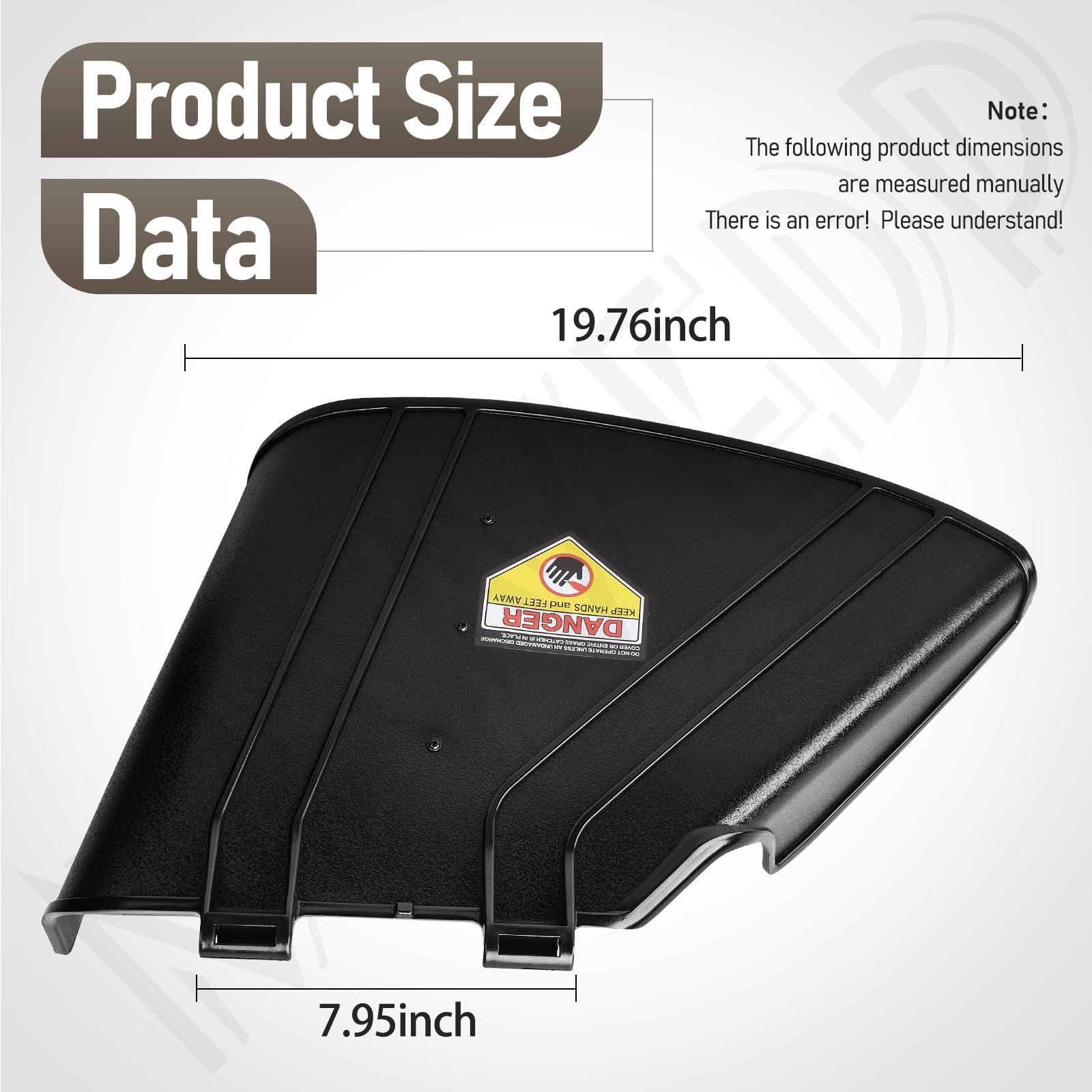 MWEDP 137-7046 Deflector Chute Compatible with Toro TIMECUTTER 42