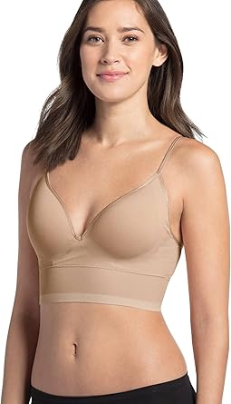 Jockey women's activewear natural beauty seamfree molded cup bralette Clearance