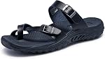 Skechers womens Reggae-carribean - Double Buckle Toe Thong Slide Sandal