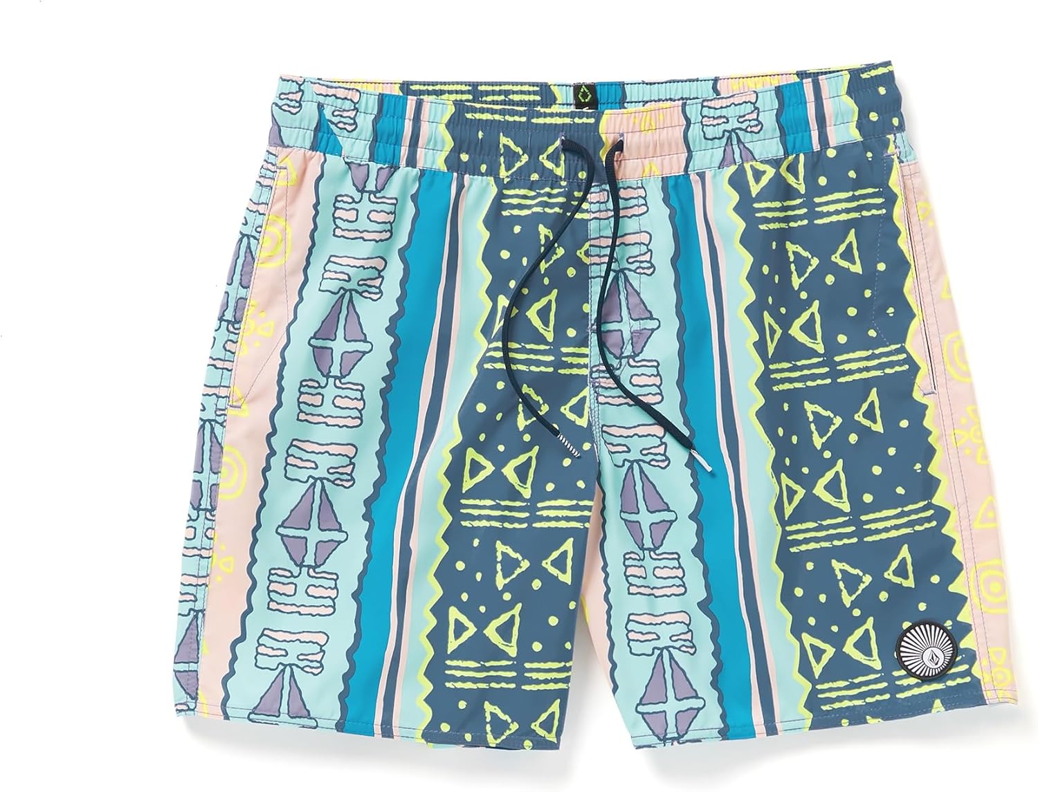 Volcom Men's Standard 17-inch Elastic Waist Surf Swim Trunks