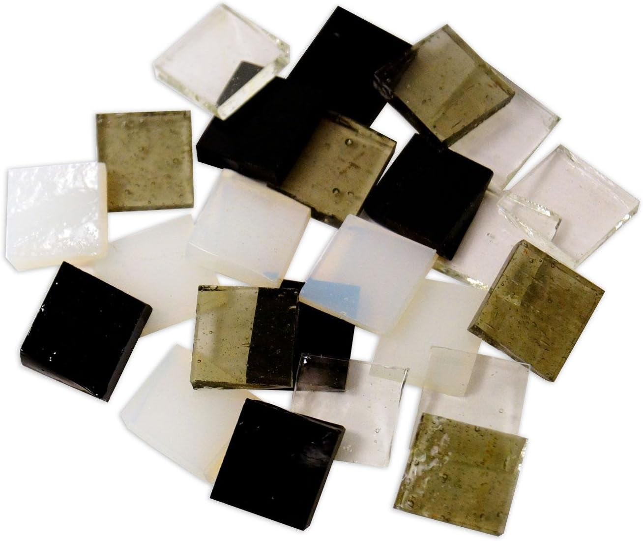 Fuseworks Basic Colors Squares 24 Piece Assortment - 90 Coe