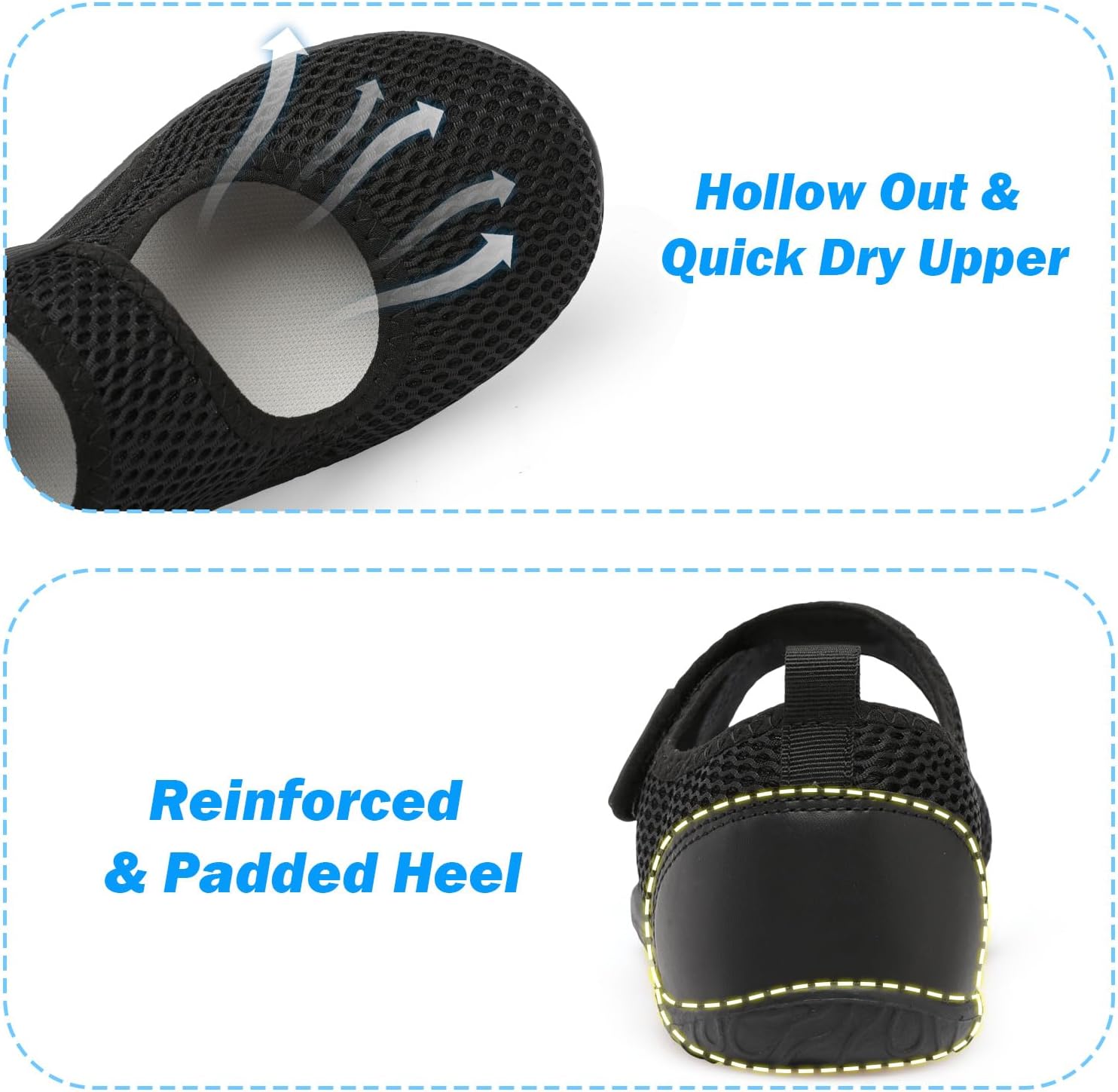 Spesoul Water Shoes for Women Men Barefoot Swim Shoes Aqua Socks Summer Sandals Breathable Quick Dry Lightweight for Pool Beach River Boat Travel Waterpark - Image 5